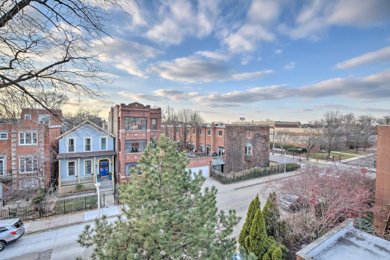 Chicago Condo With Balcony Walk To Cta Stations! Εξωτερικό φωτογραφία