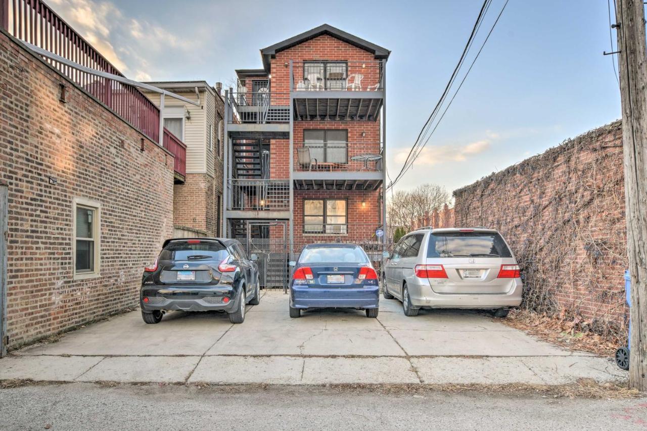 Chicago Condo With Balcony Walk To Cta Stations! Εξωτερικό φωτογραφία