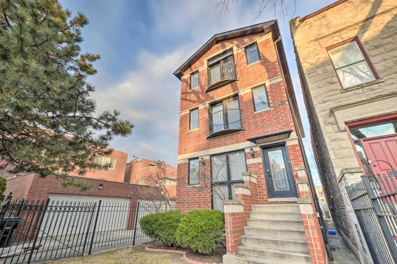 Chicago Condo With Balcony Walk To Cta Stations! Εξωτερικό φωτογραφία