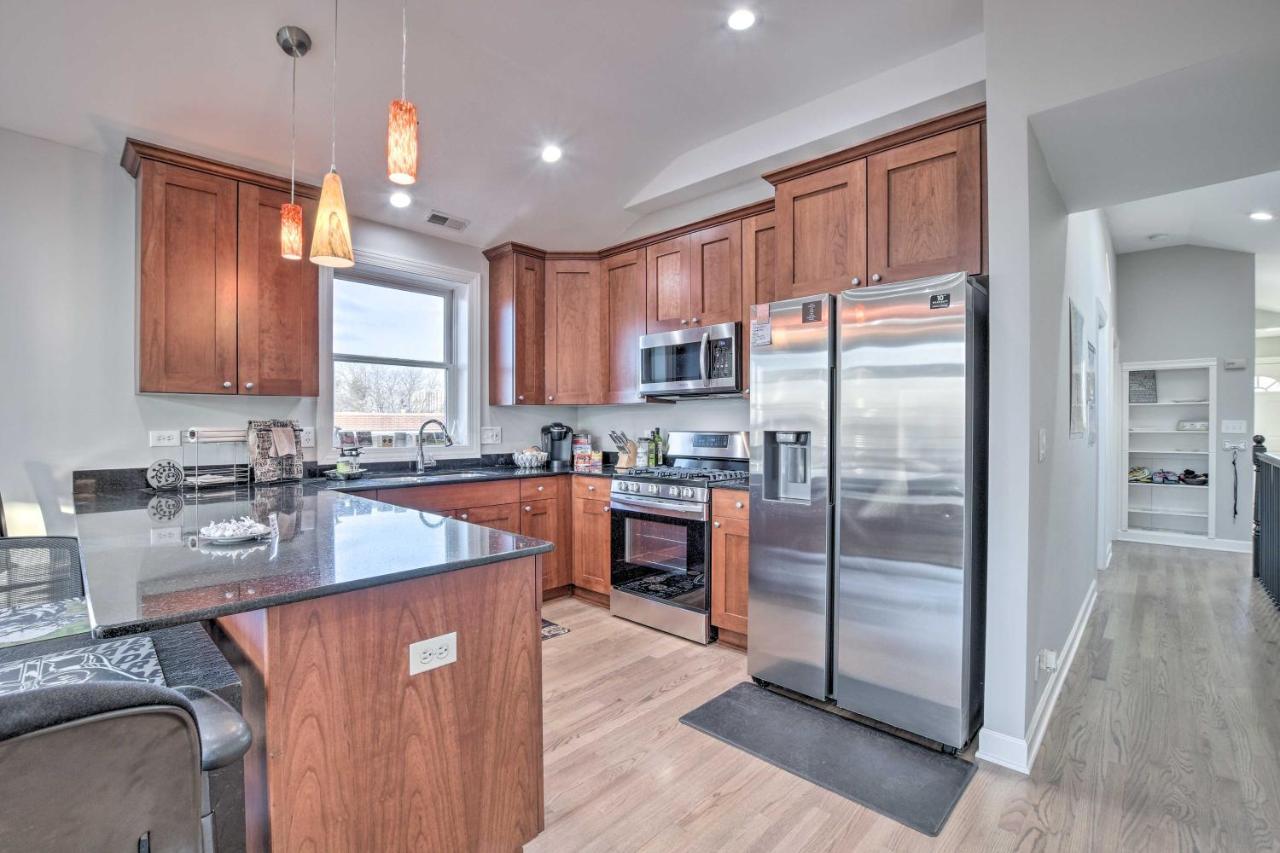 Chicago Condo With Balcony Walk To Cta Stations! Εξωτερικό φωτογραφία