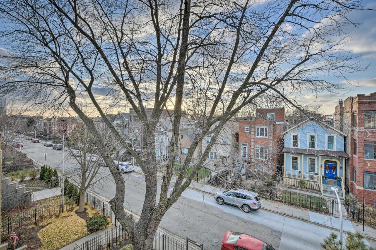 Chicago Condo With Balcony Walk To Cta Stations! Εξωτερικό φωτογραφία